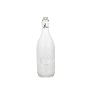 Airtight Swing Top Citrus Glass Water Bottle1966-8