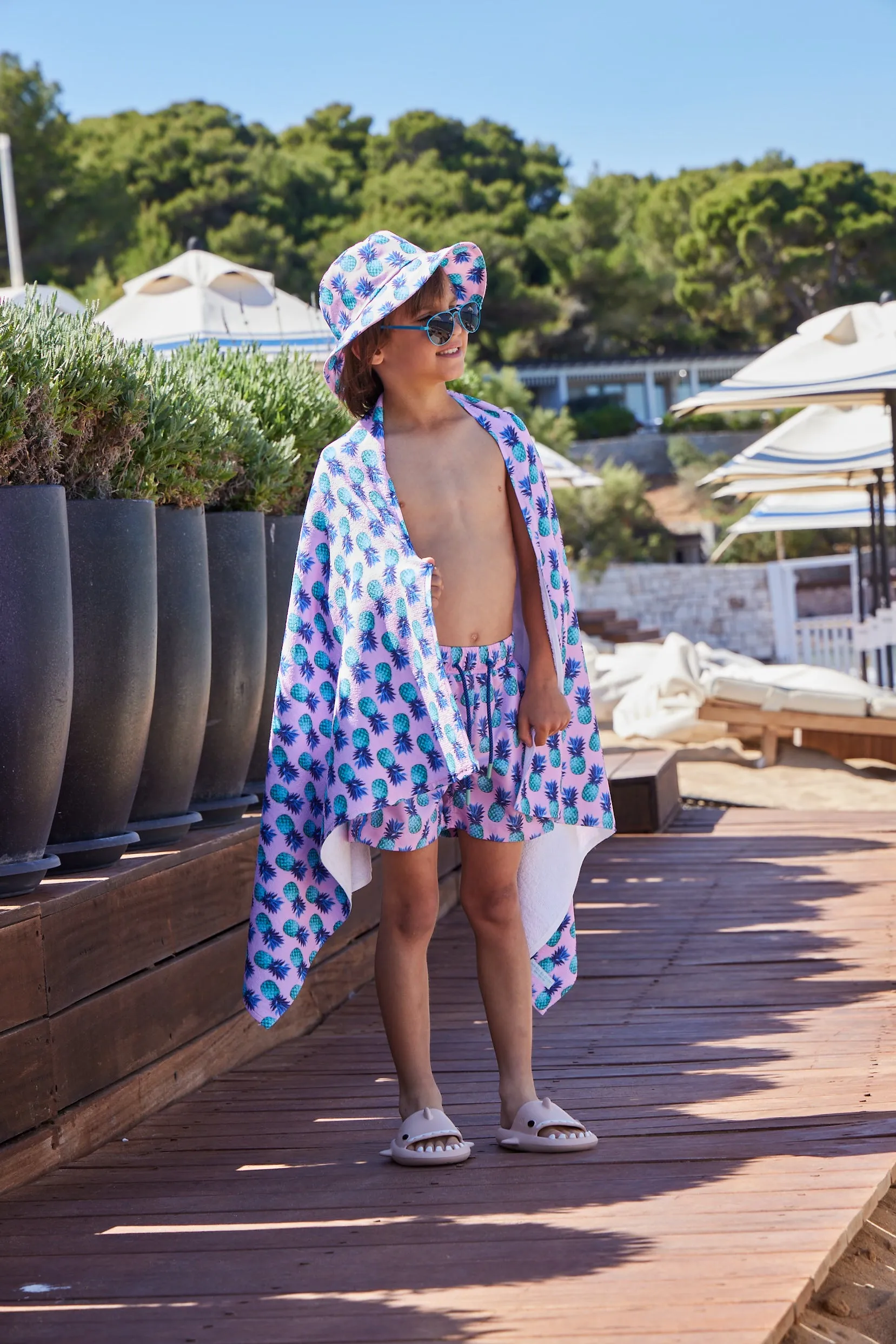 BEACH TOWEL PINEAPPLE