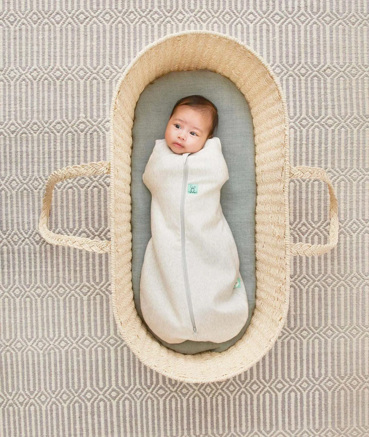 Cocoon Swaddle Bag 0.2 TOG Grey Marle