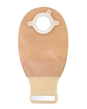 ConvaTec 416420 Natura   Drainable Pouch, 12" Pouch With 2-Sided Comfort Panel, Invisiclose Tail Closure And Filter Tan 57mm (2-1/4") Flange