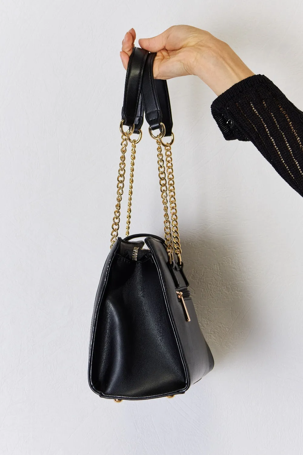 Daily Luxury Quilted PU Leather Handbag