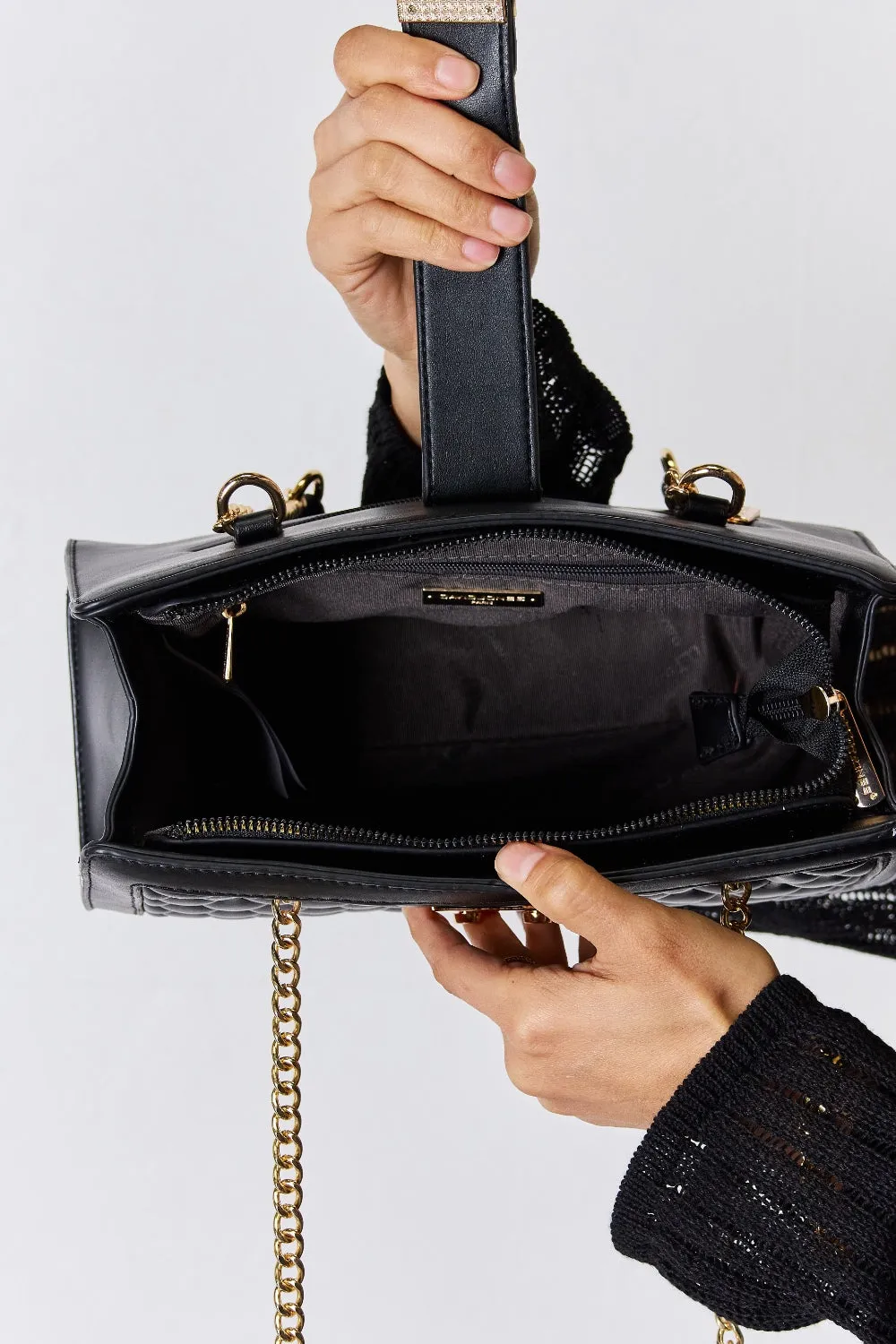 Daily Luxury Quilted PU Leather Handbag
