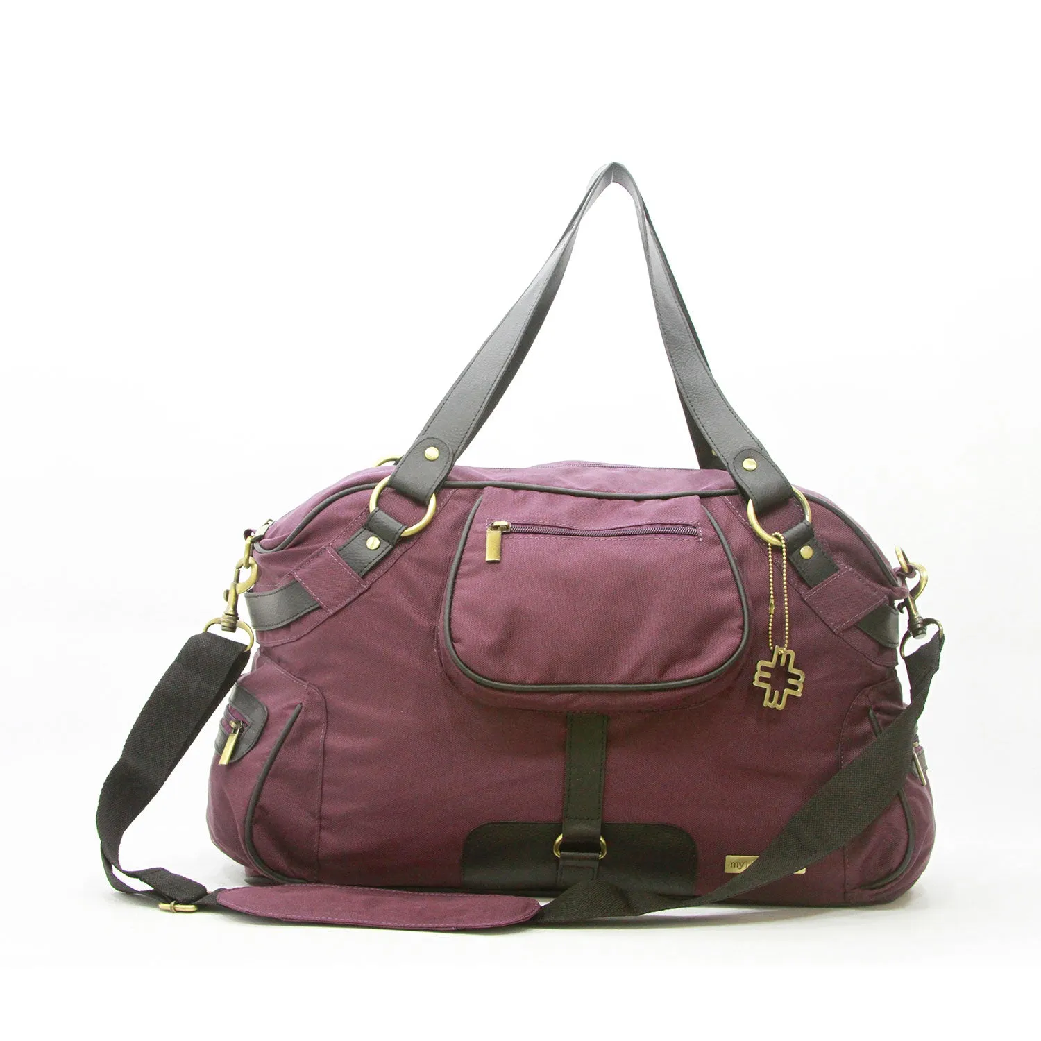 Diaper Bag - Studio Baby Diaper Bag/Mothers Bag - Wine