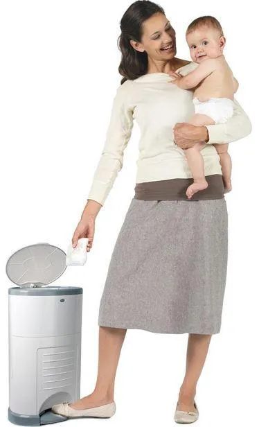 Diaper Dekor Plus Hands Free Diaper Pail - 1 pk Shipper