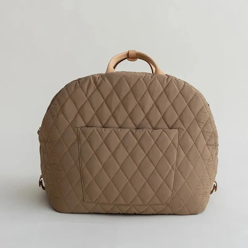 Happy Tails Quilted Carrier Bed