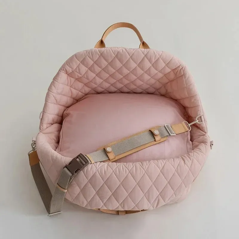 Happy Tails Quilted Carrier Bed