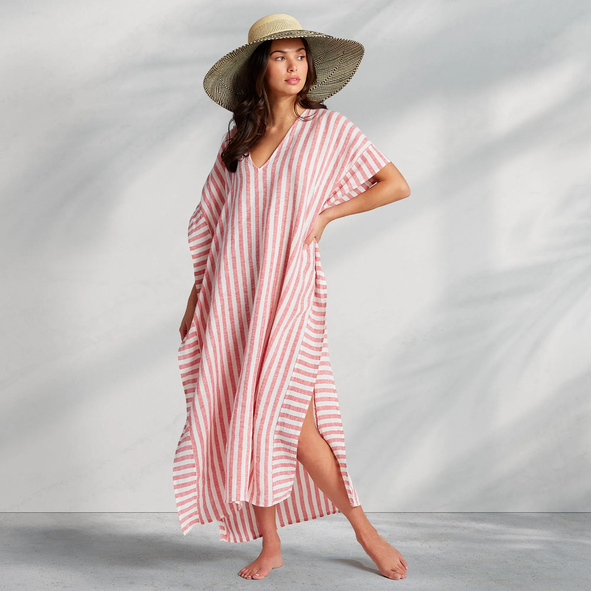 Holbox Linen Caftan