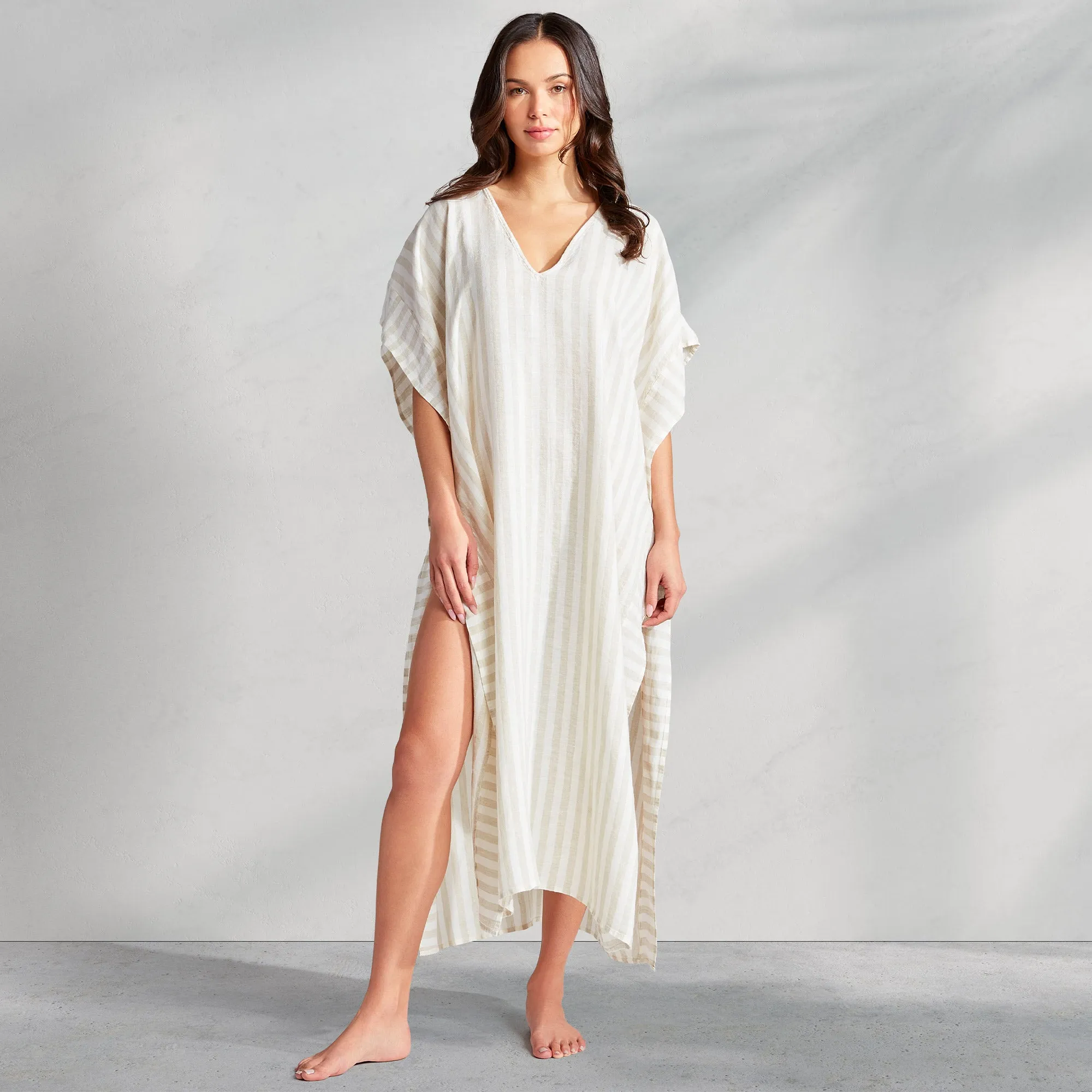 Holbox Linen Caftan