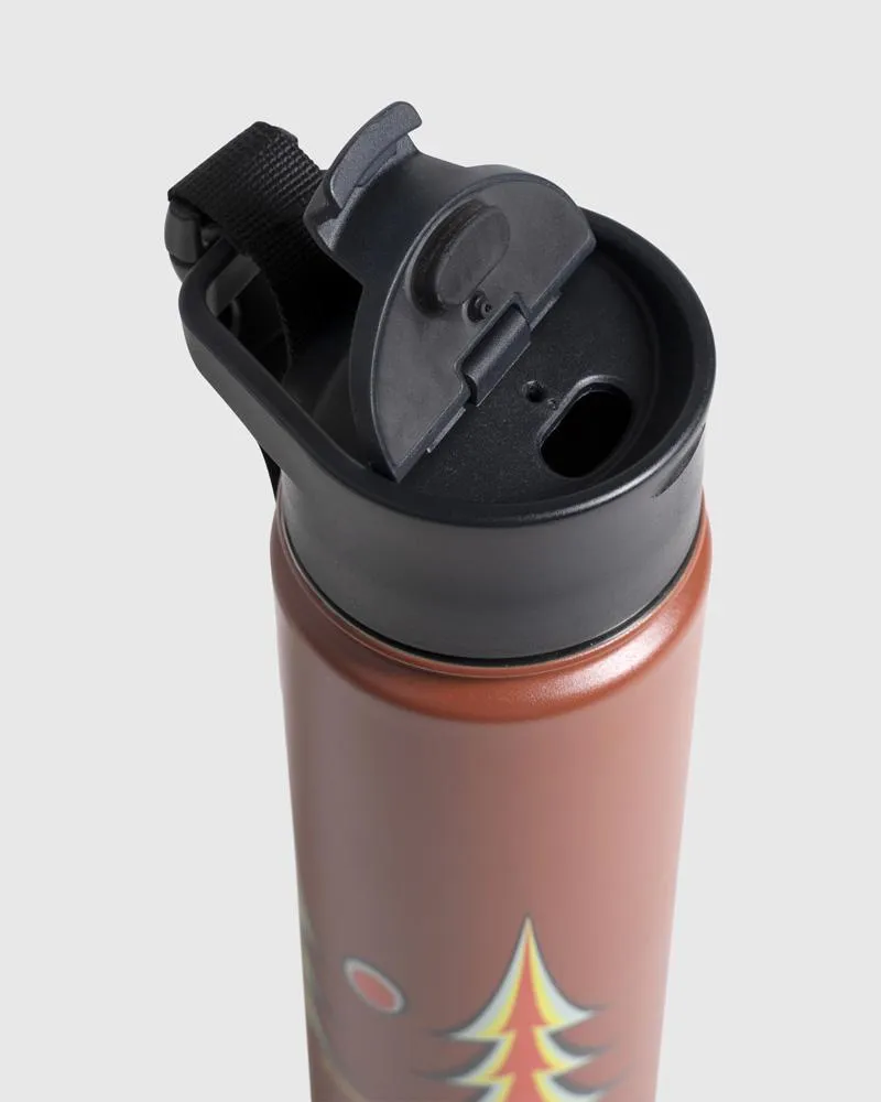 Insulated Steel Bottle 22 Oz. - Trippy Trees