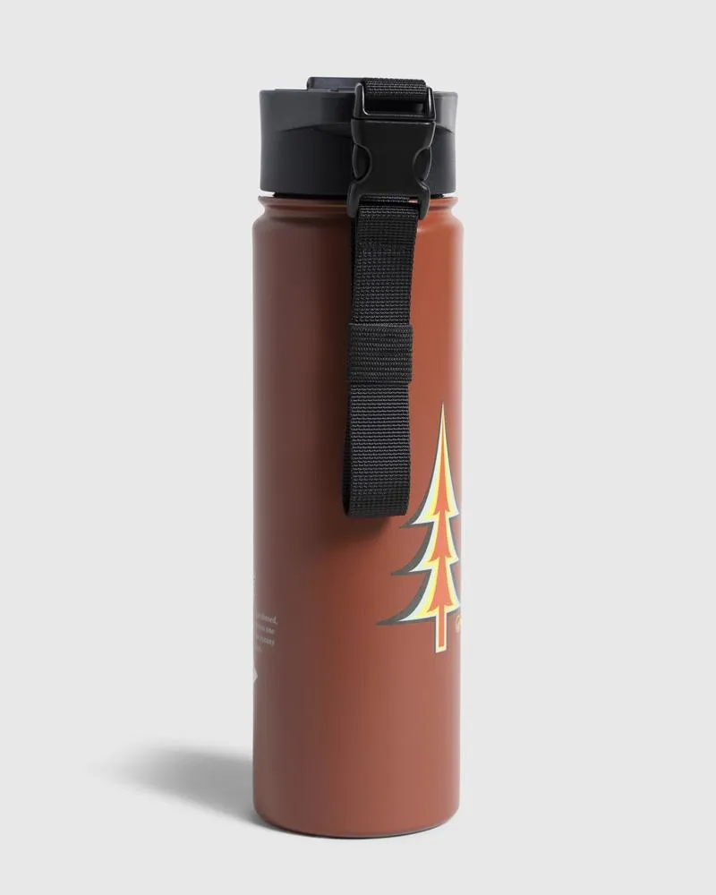 Insulated Steel Bottle 22 Oz. - Trippy Trees