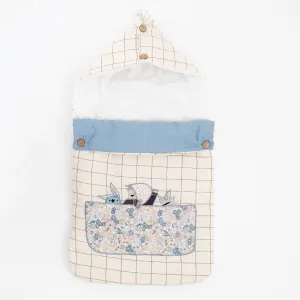 Kiss Me Goodnight Baby Carrier Nest   Custom Gift Bag (Handcrafted Patchwork)