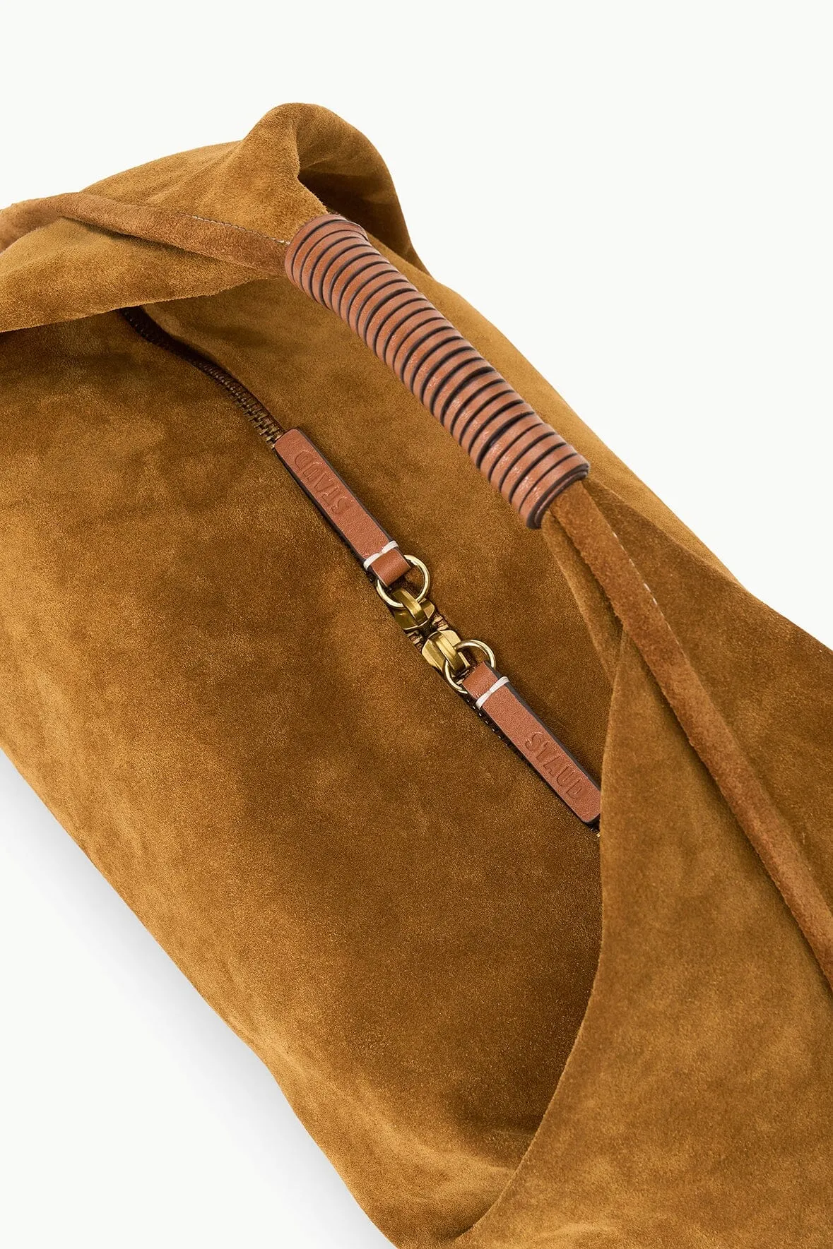 MINI RONNIE BAG | TAN SUEDE