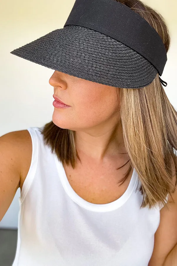 Straw Elastic Visor