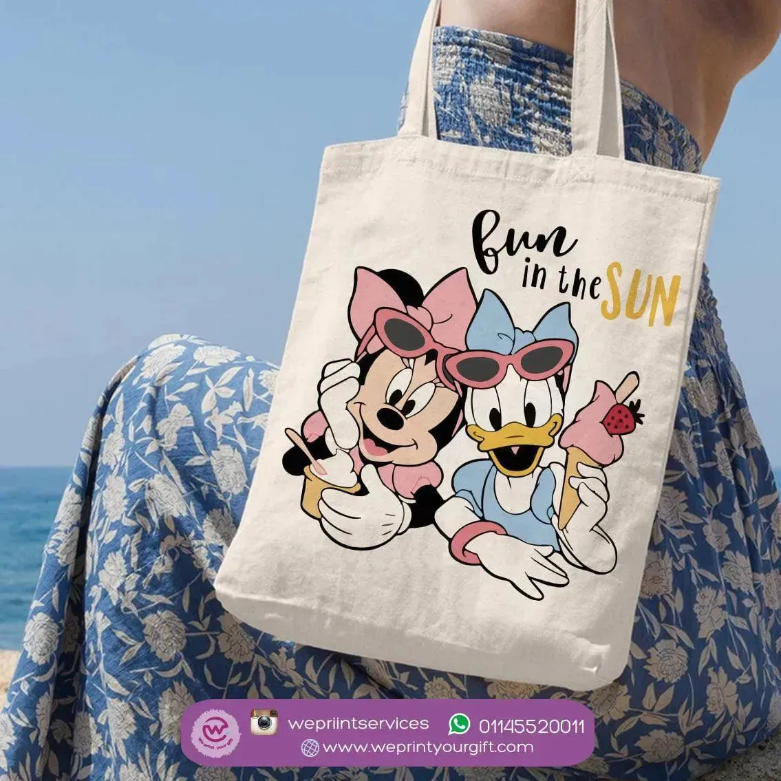 Tote Bag - Minnie Mouse - Summer