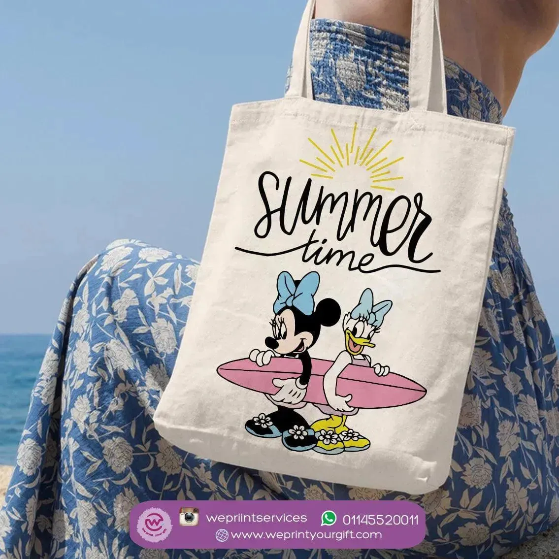 Tote Bag - Minnie Mouse - Summer