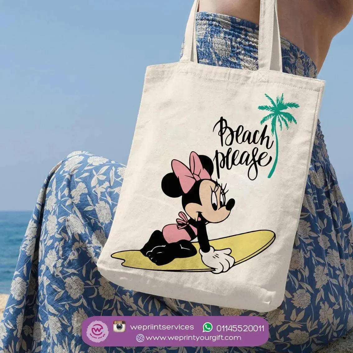 Tote Bag - Minnie Mouse - Summer