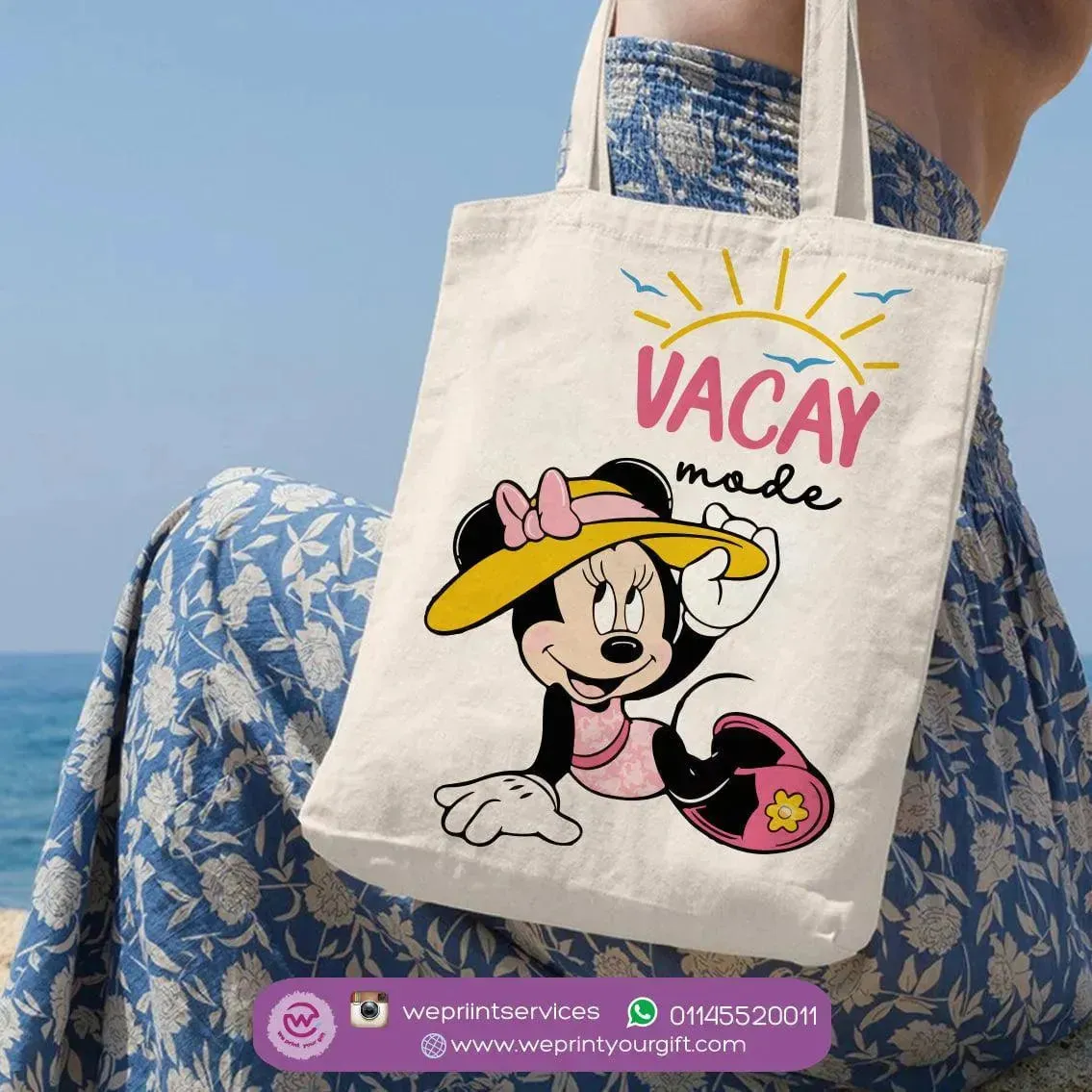 Tote Bag - Minnie Mouse - Summer