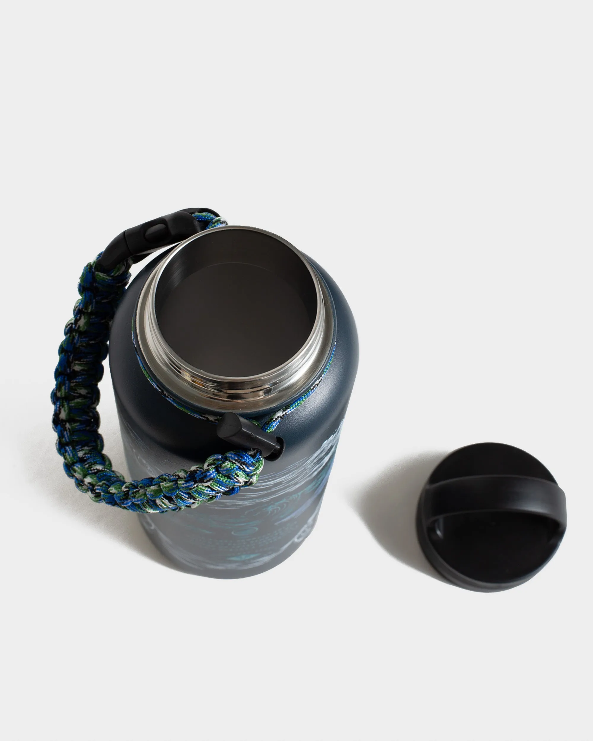 Waves 32 oz. Insulated Steel Water Bottle